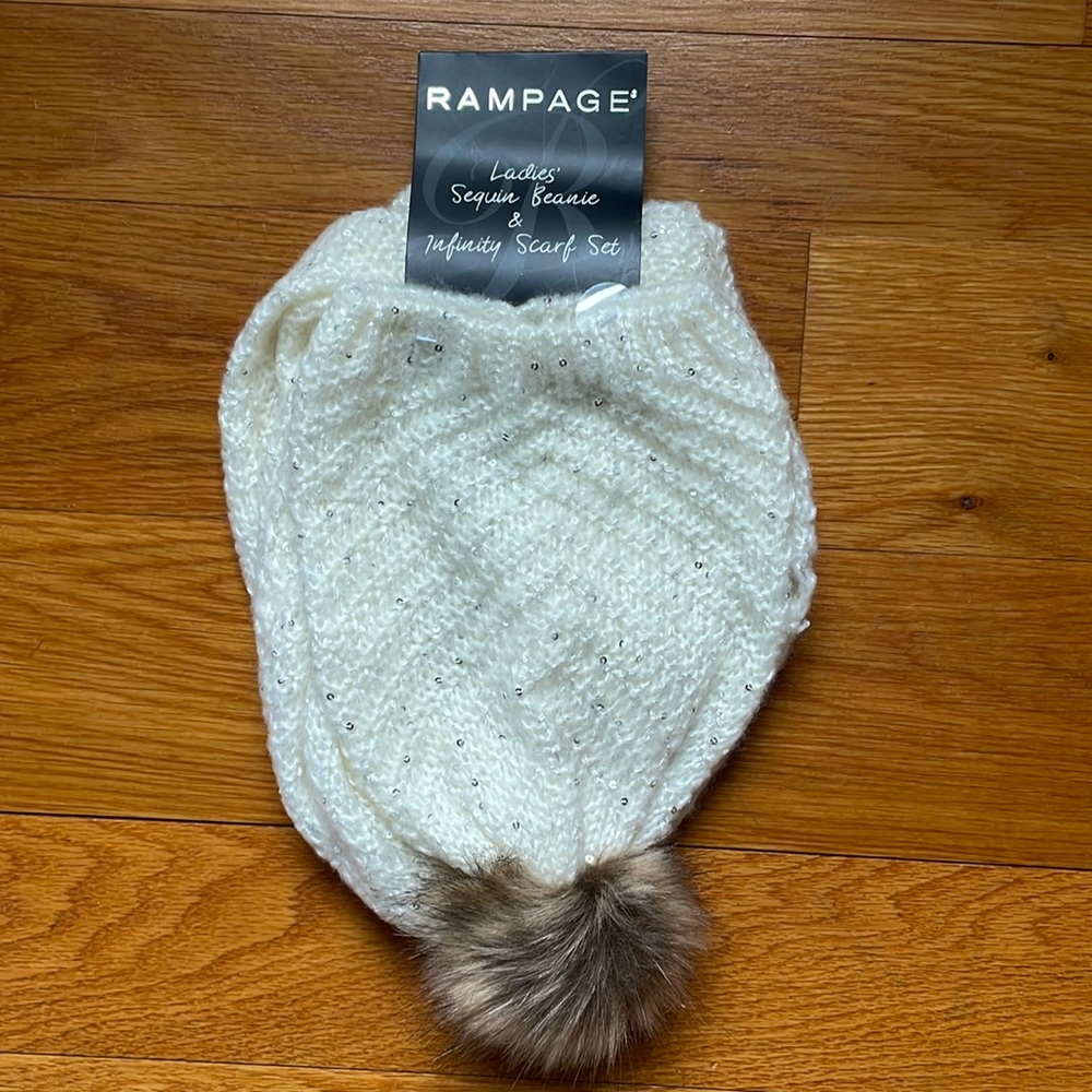Adult Infinity Scarf & Hat set